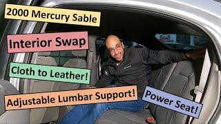 2000 Mercury Sable Interior Swap
