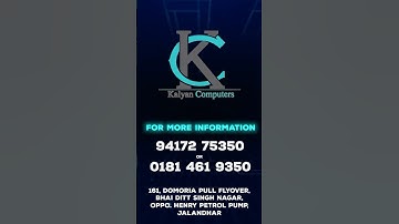 Best Tech Shop in Jalandhar | Smart Gadgets & Top Brands!🧐 @Kalyan_Computers