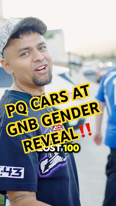 PQ CARS AT @gnbofficial’S GENDER REVEAL #SQUADGOALS #GNB