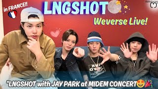 Download Lagu [ALL SUB] LNGSHOT WEVERSE LIVE 🥰😍💕(02.07.26) performing at the Midem!!#weverselive #weverse #lngshot MP3