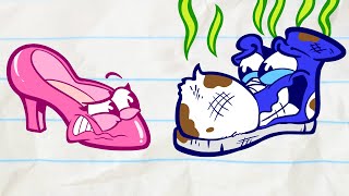 Pencilmate's PROBLEM Pebble In His Shoe! - Pencilmation India | Animation | Cartoons | Pencilmation