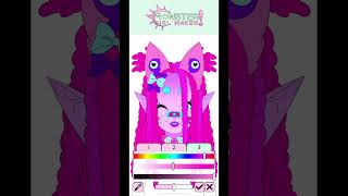 Monster girl dress up game … my character came out cute 💖 screenshot 3