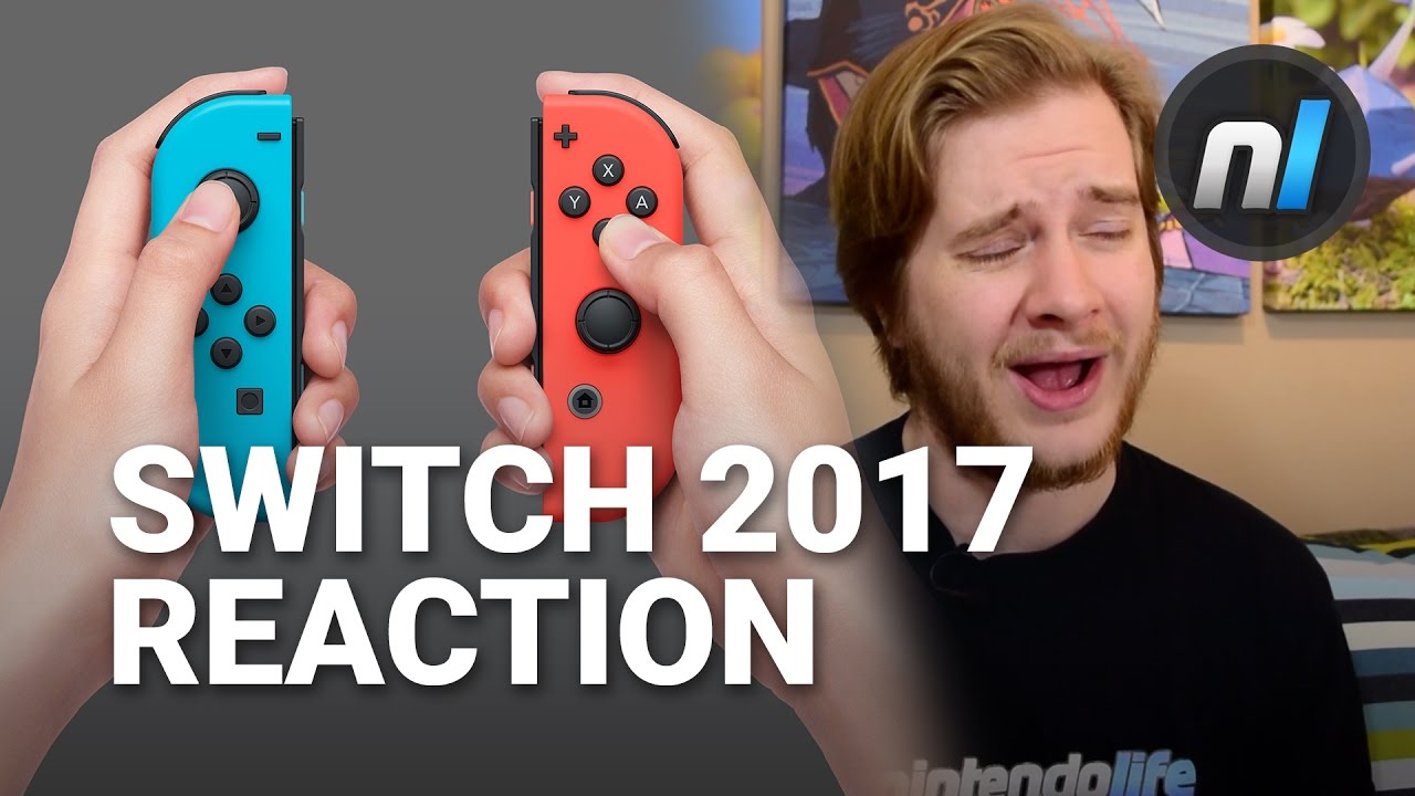 nintendo switch reaction mashup Nintendo Switch Live Presentation 2017 Reaction