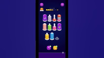 Nut Sort — Level 52 Complete! #mobilegaming #andriodgamin #gameplay #shorts #puzzle