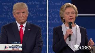 Watch Live: The 2nd Presidential Debate Wealth