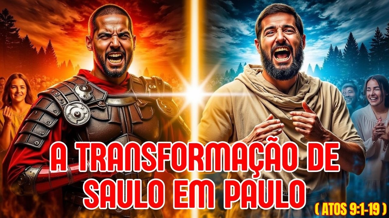 A Transformação de Saulo em Paulo -At 9:1-19 A Redenção de um ...
