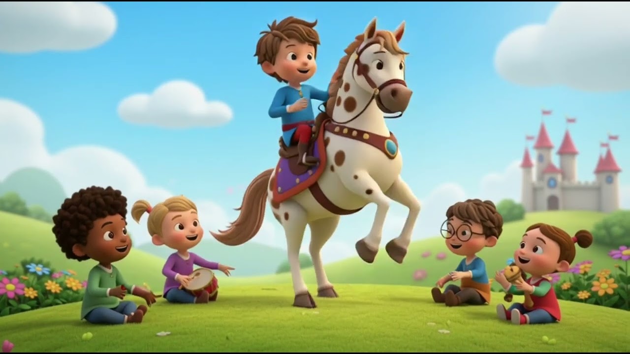 Lakdi Ki Kathi - लकड़ी की काठी काठी पे घोडा | Hindi Nursery Rhymes