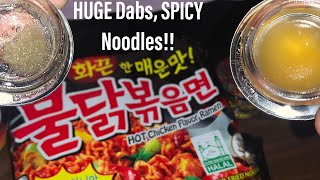 SPICY Noodle Challenge 🌶 (STONER EDITION 🍯)