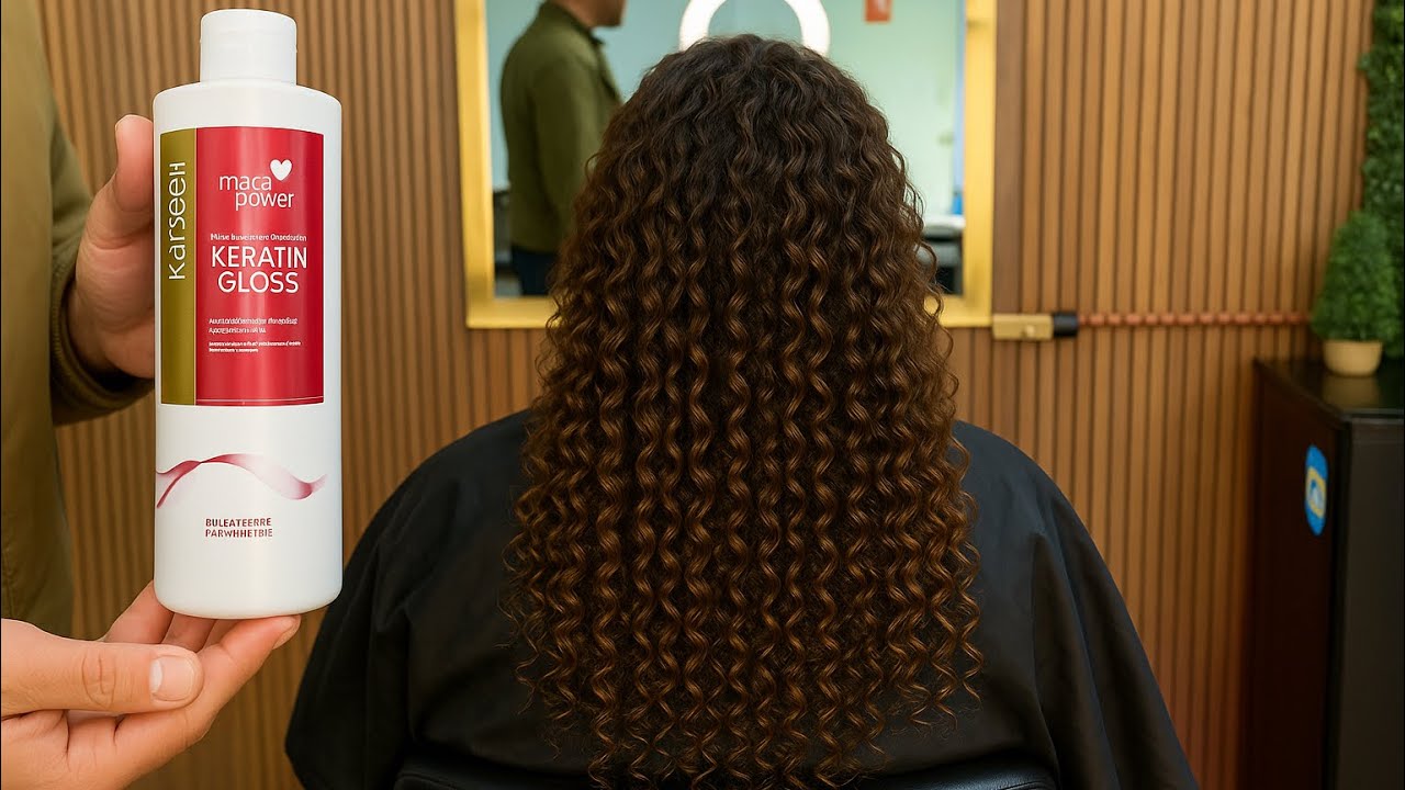 Como aplicar a Progressiva Karseell Keratin Gloss Liso Imediato da Shopee:em Cabelo Cacheado