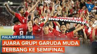 AFF U-19 Championship: Beat Vietnam 2-1, U-19 National Team Heads to Semifinals Undefeated!