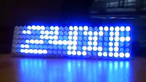Amazing! 24X6 LED matrix using Arduino [Full Tutorial]