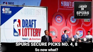 The San Antonio Spurs own the No. 4 and 8 picks at the NBA Draft... now what?