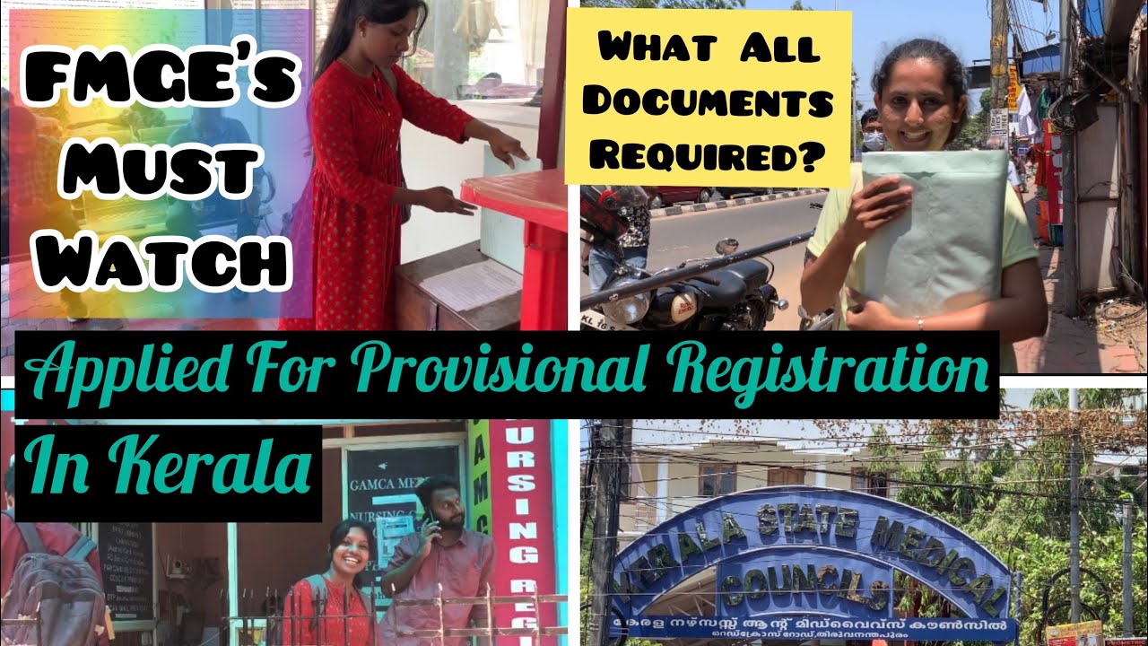 Applied For Provisional Registration In Kerala / What All Documents Required???? Nanda Sajeev