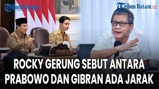  Rocky Gerung Ungkap Dinamika Hubungan Prabowogibran Singgung Program Lapor Mas Wapres