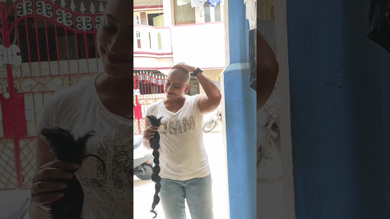 young Indian girl bald 2025 new 