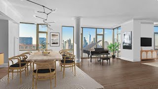 INSIDE a SKY-HIGH BROOKLYN 3-BEDROOM w PANORAMIC VIEWS of NYC | 100 Jay St 31AB | SERHANT. Tour