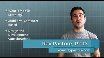 Introduction to Mobile Learning and Design for Elearning