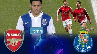 من الذاكرة أرسنال X بورتو ذهاب وإياب دور ال16موسم 2009-2010تعليق عصام الشوالى ويوسف سيف