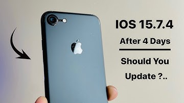 New Update IOS 15.7.4 - Should we install ?....