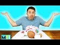 Men Try Taking Care of a Newborn Baby