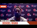 Denzel Ward Postgame Press Conference vs. Giants | Cleveland Browns
