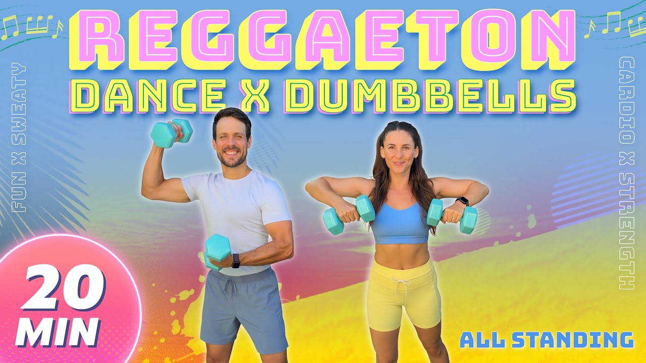 Reggaeton Dance x Dumbbells Workout [Full Body Toning]