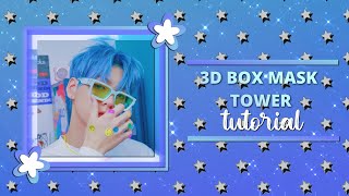 3D BOX MASK TOWER | ALIGHT MOTION TUTORIAL🌺