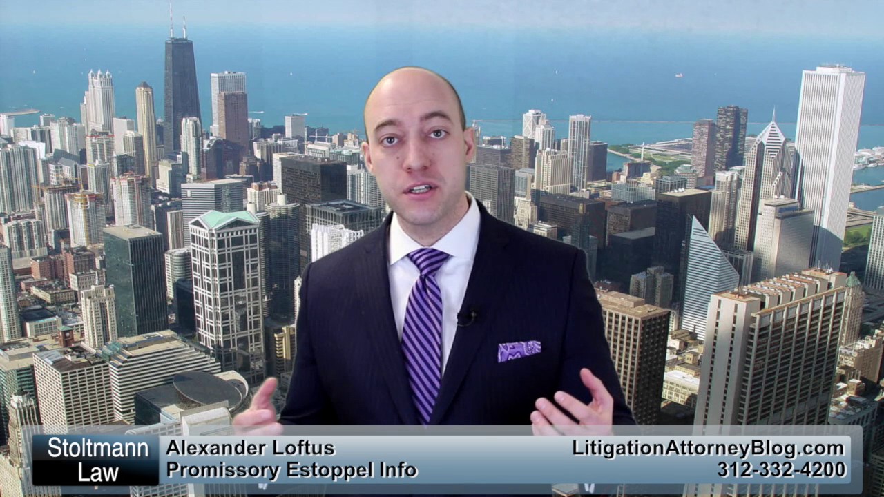 Promissory Estoppel Information (312) 3324200 YouTube