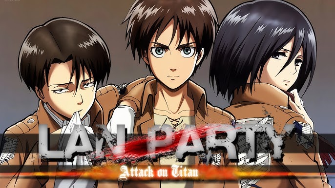 Attack on Titan PVP New Titans! - LAN Party 