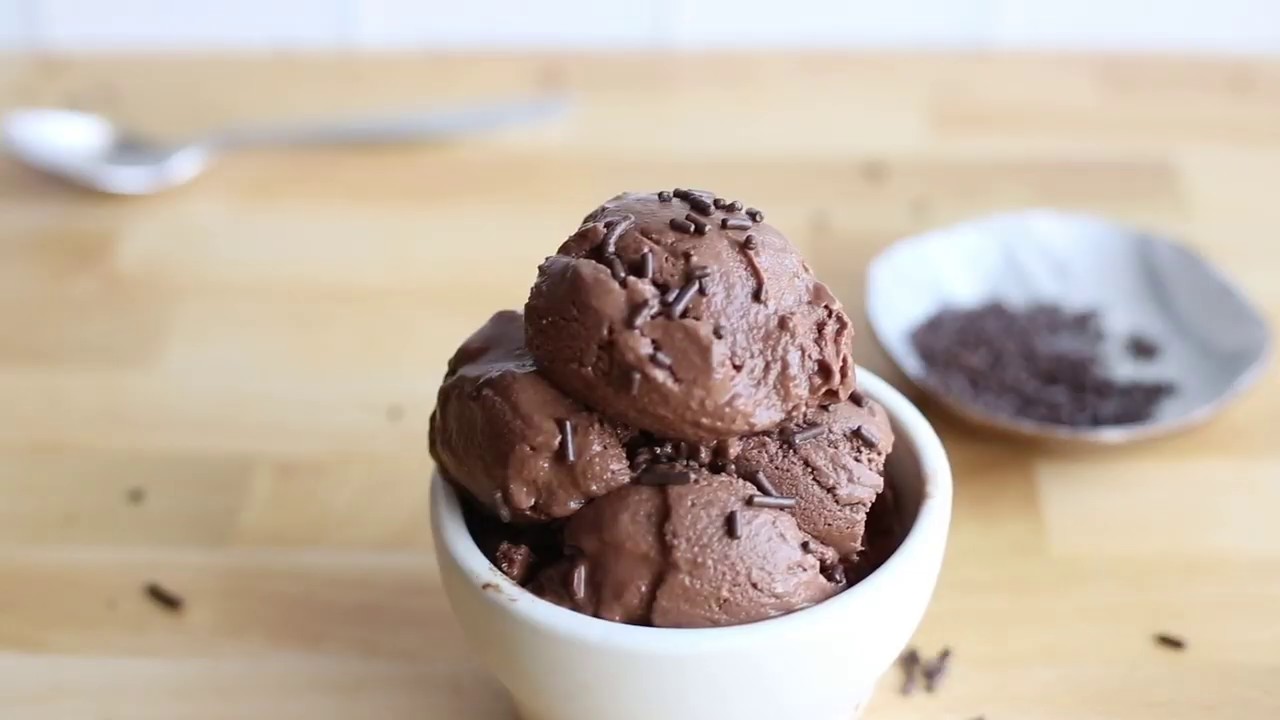 DAIRY FREE CHOCOLATE ICE CREAM YouTube
