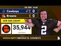 Browns vs. Cowboys Live Streaming Scoreboard, Free Play-By-Play, Highlights & Stats | NFL Week 1