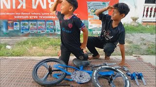 Akhirnya siap basikal lajak gomax 16 wafie