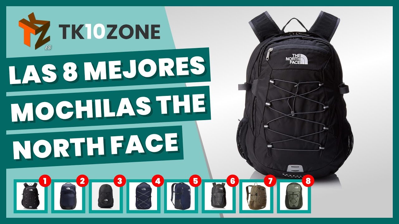 8 mejores mochilas the north face - YouTube