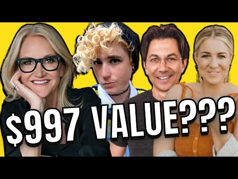 I Took a $997 Course by Jenna Kutcher, Dean Graziosi, Mel Robbins, & More