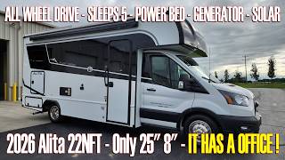 2026 Alita 22NFT b+ van Motorhome with office by East To West RV @ Couchs RV Nation - All About RV's