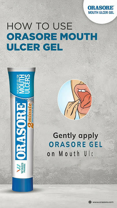 How to use Orasore Mouth Ulcer Gel? #shorts #shortvideo