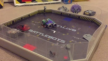 Hexbug Robot Wars Battlebots Tournament First Place Fight Tombstone vs Witch Doctor