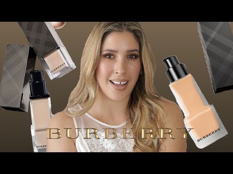 Video: Burberry Fresh Glow Kompaktní světelná nadace Review, Swatch, FOTD