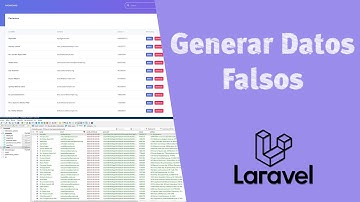 𝟭𝟲) Generar datos falsos para la tabla user en Laravel 8