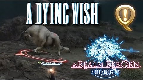 A Dying Wish - Final Fantasy XIV - A Realm Reborn