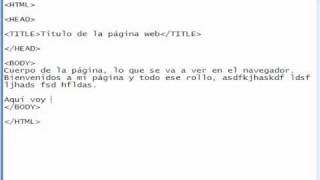 HTML ejercicio 1