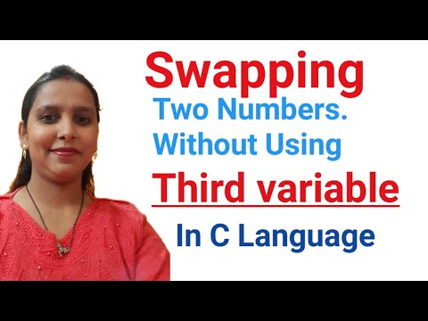 Swapping Of Two Number Without Using Third Variable.