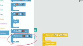 Loops with Dash  (Blockly App)