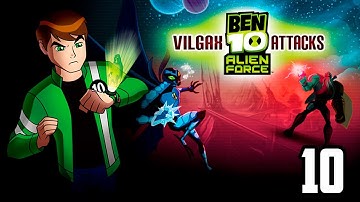 BEN 10 ALIEN FORCE: VILGAX ATTACKS - Gameplay Walkthrough PART 10 (Xbox 360, PS2, PSP, Wii)