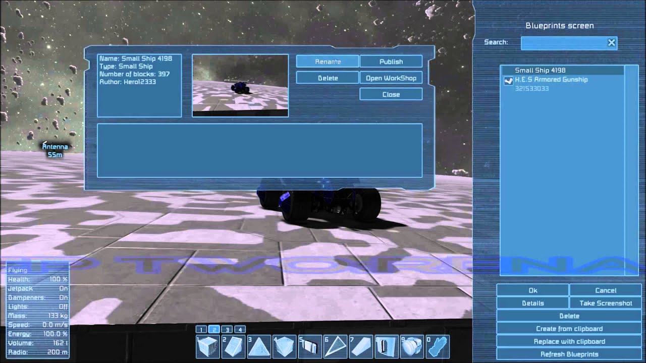 Space Engineers - Update 1.050 Blueprints! - YouTube