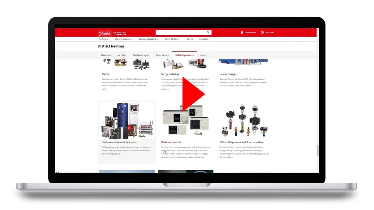 Danfoss Heat Selector | Latest portfolio overview