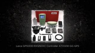 Leica GPS1200 RX1250XC Controller ATX1230 GG GPS GLONASS Kit