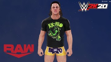 WWE 2K20 | Riddle RAW 7/12/21 Updated Attire Model Tutorial | Entrance,Finisher,Victory