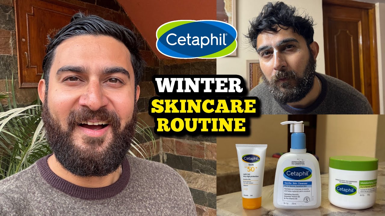 BEST Winter Skincare Routine for Glowing Skin | Cetaphil Face Wash, Moisturizer & SPF | DSBOSSKO