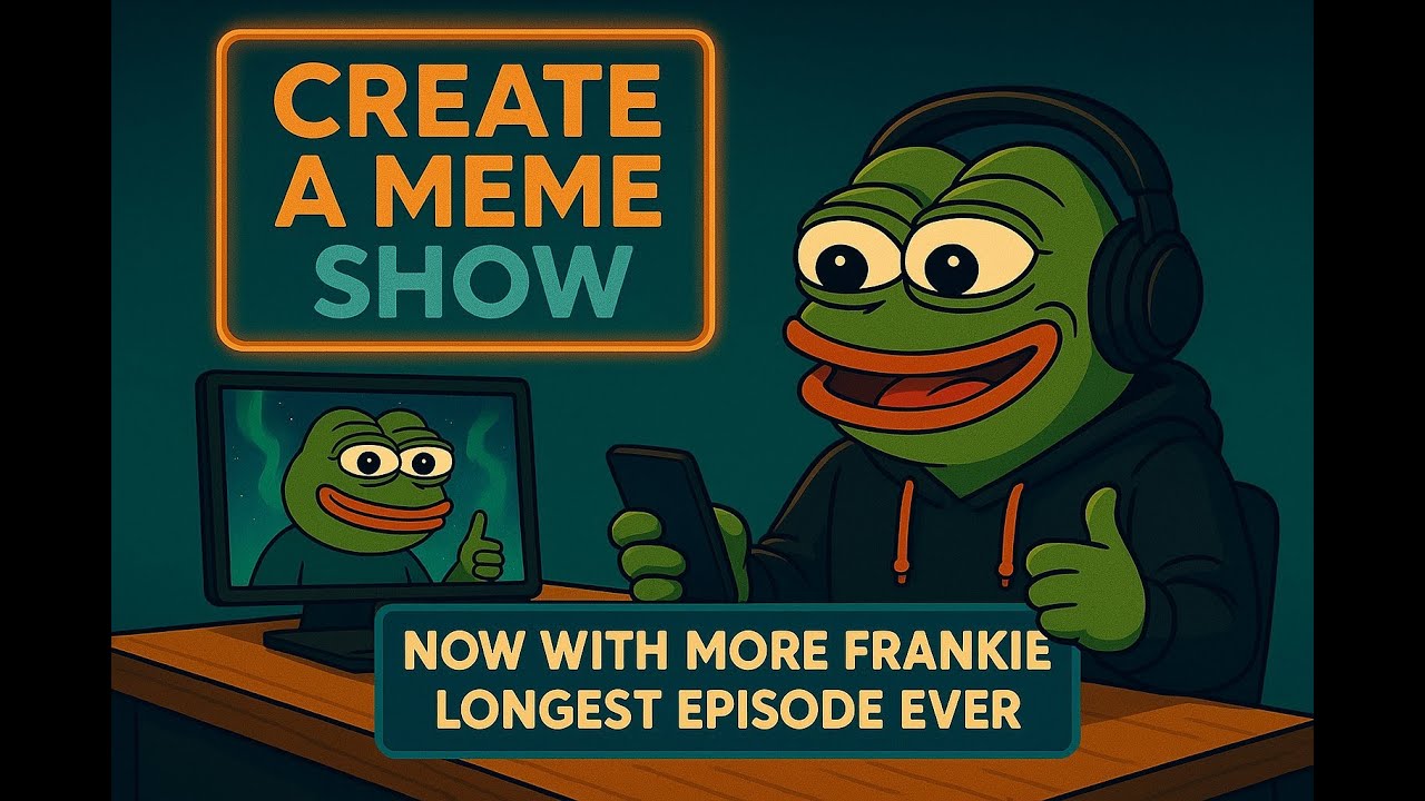 Create a Meme Show: Frankie the Frog reviews Social Media (Nov 20th)
